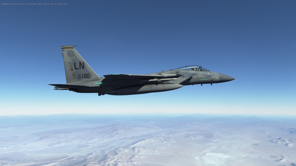 PlaiskooL  patrolling over Nevada during Red lag 5